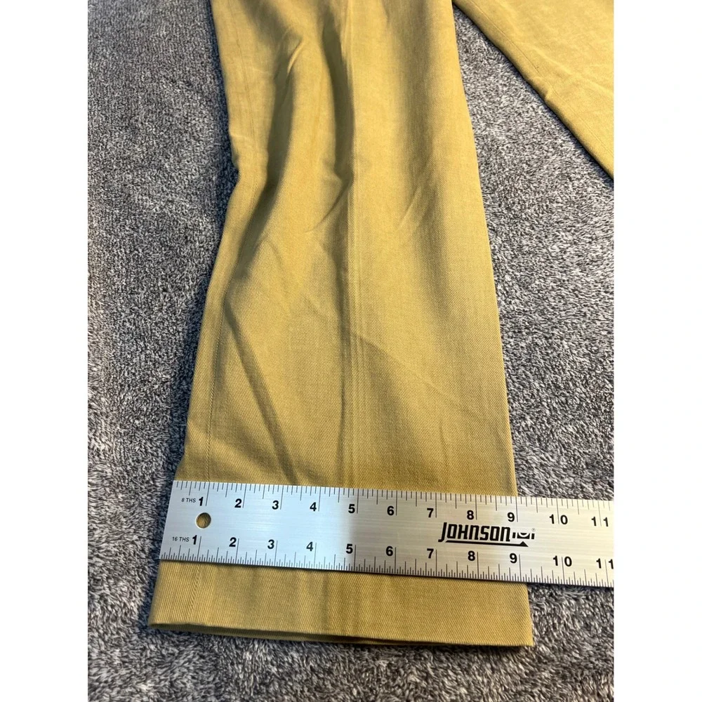 Banana Republic Dress Chino Khaki Tan Cotton Pants 34x30 Mens Straight Leg